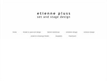 Tablet Screenshot of etiennepluss.com